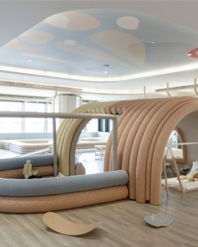 Cocoon İstanbul · 柔软织物打造趣味学习空间丨土耳其伊斯坦布尔丨Stüdyo AB