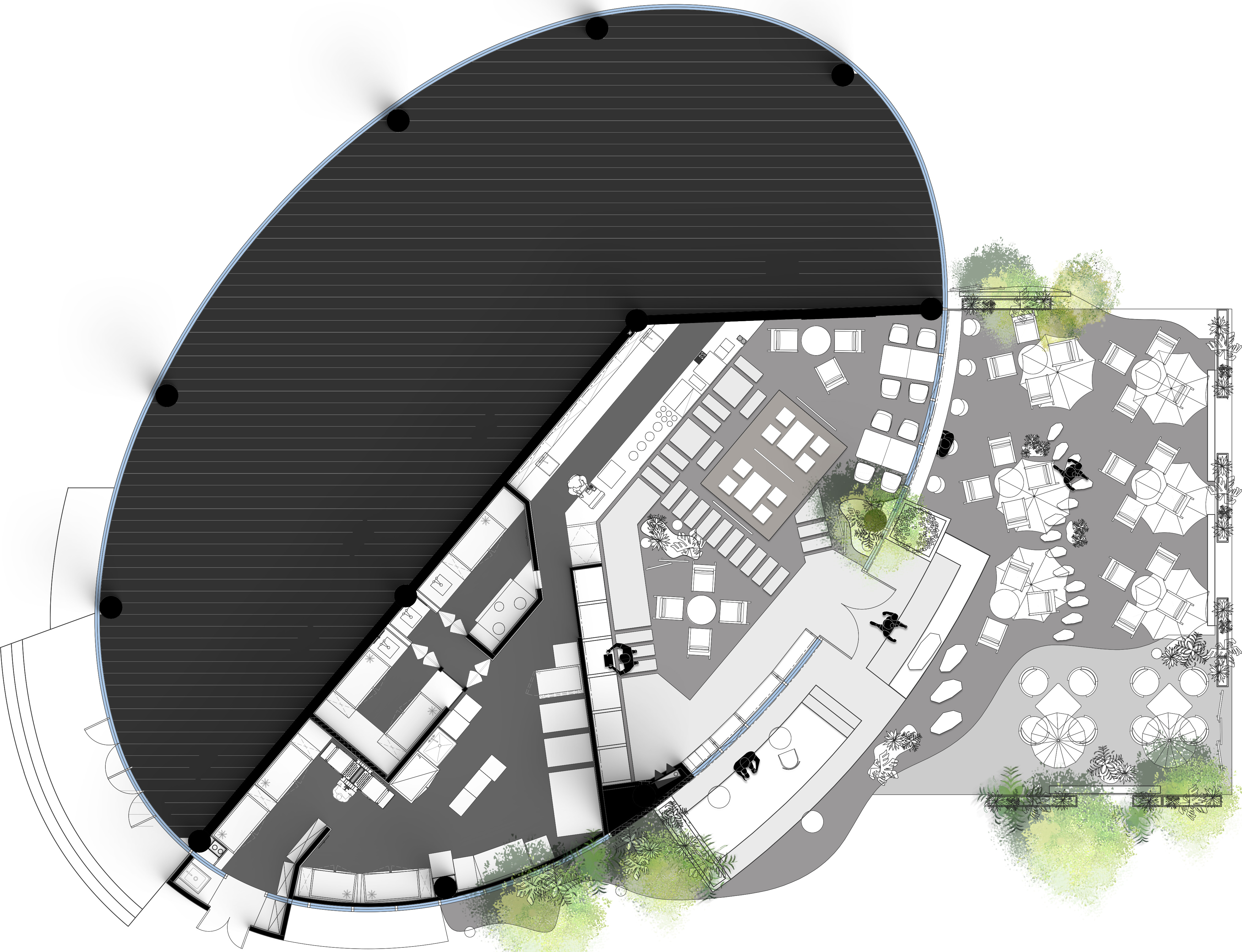 迪塔诺烘咖茶馆丨中国合肥丨魔戏空间设计-9