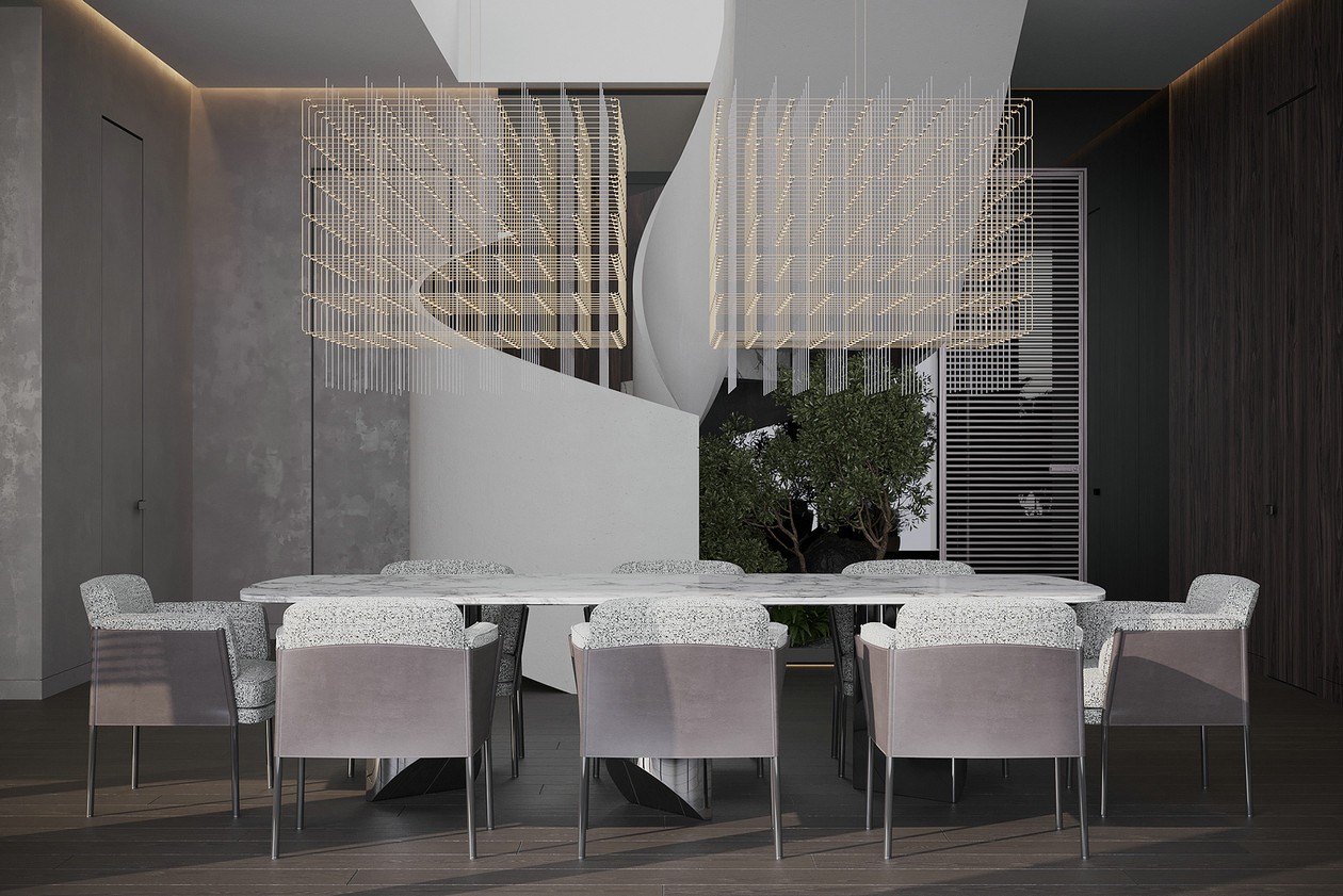 简约风别墅设计 既时尚又高级！-4