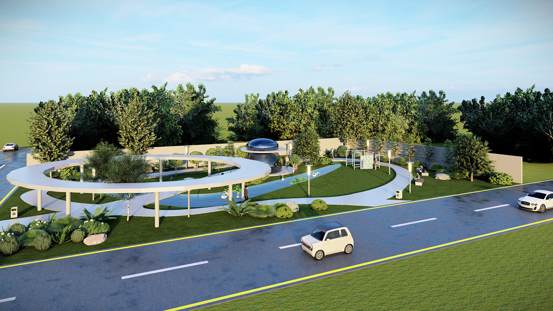 Future-Modern 4 Kanal/2000 Yards Park-1