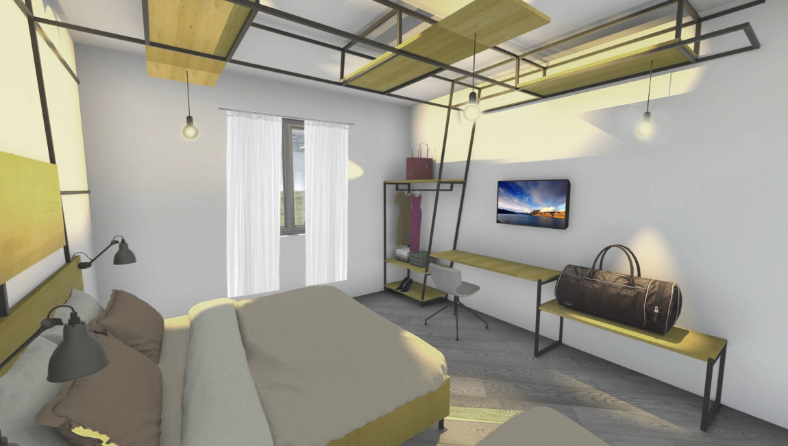 Hip Bed and Breadfast Designed by ARCHIMED PROGETTAZIONI-50