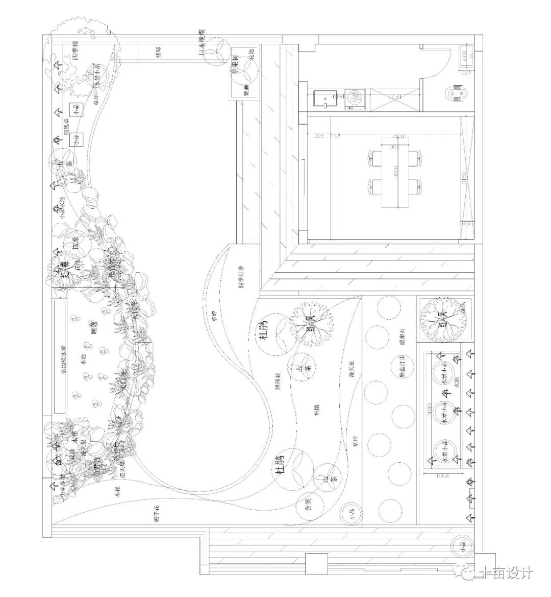 十亩设计 || 春天江与城 || 新中式 || 121㎡＋125㎡ 设计鉴赏-7