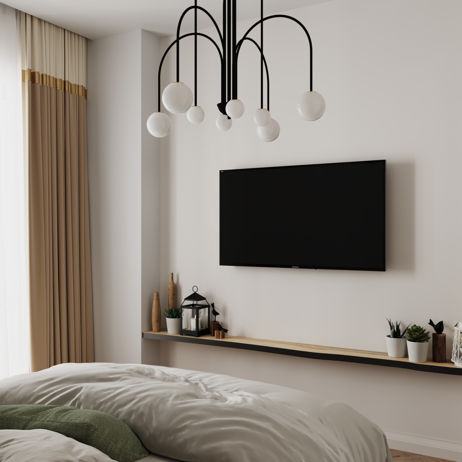 Дизайн трехкомнатной квартиры в минске-14