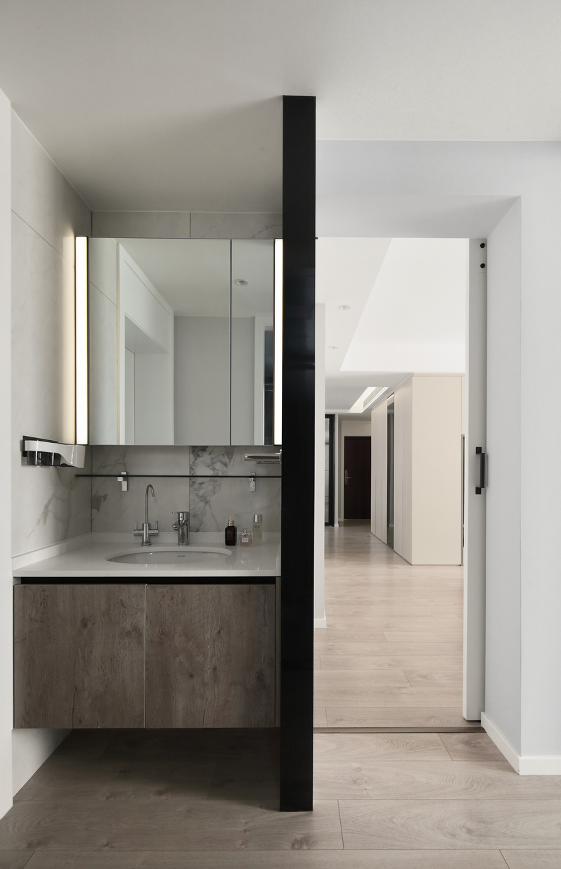 逸流公寓 · 简约风打造通透生活空间丨中国上海丨上海翎筑设计-26