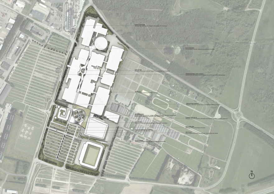 丹麦最大展览中心设计亮相,绿色景观与活动广场相映成趣-58