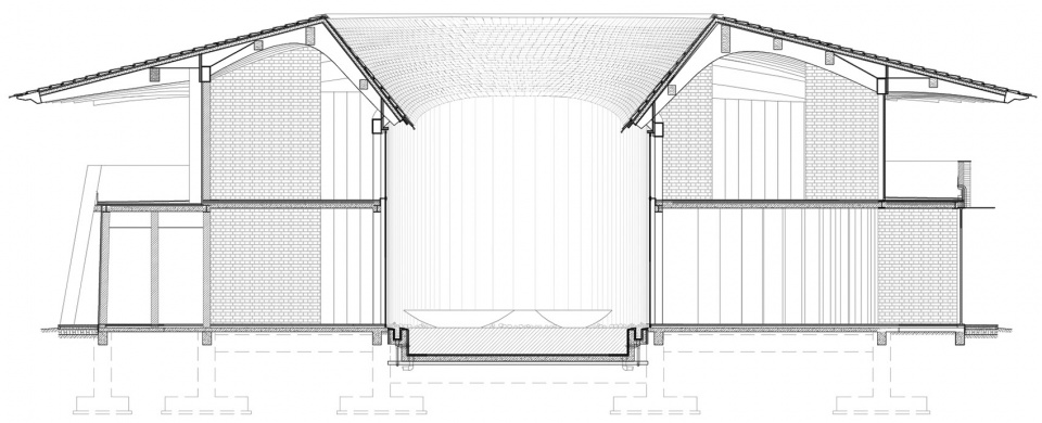 四川安仁 OCT“水西东”林盘文化交流中心 | 数字化建造与传统融合的室内设计-46