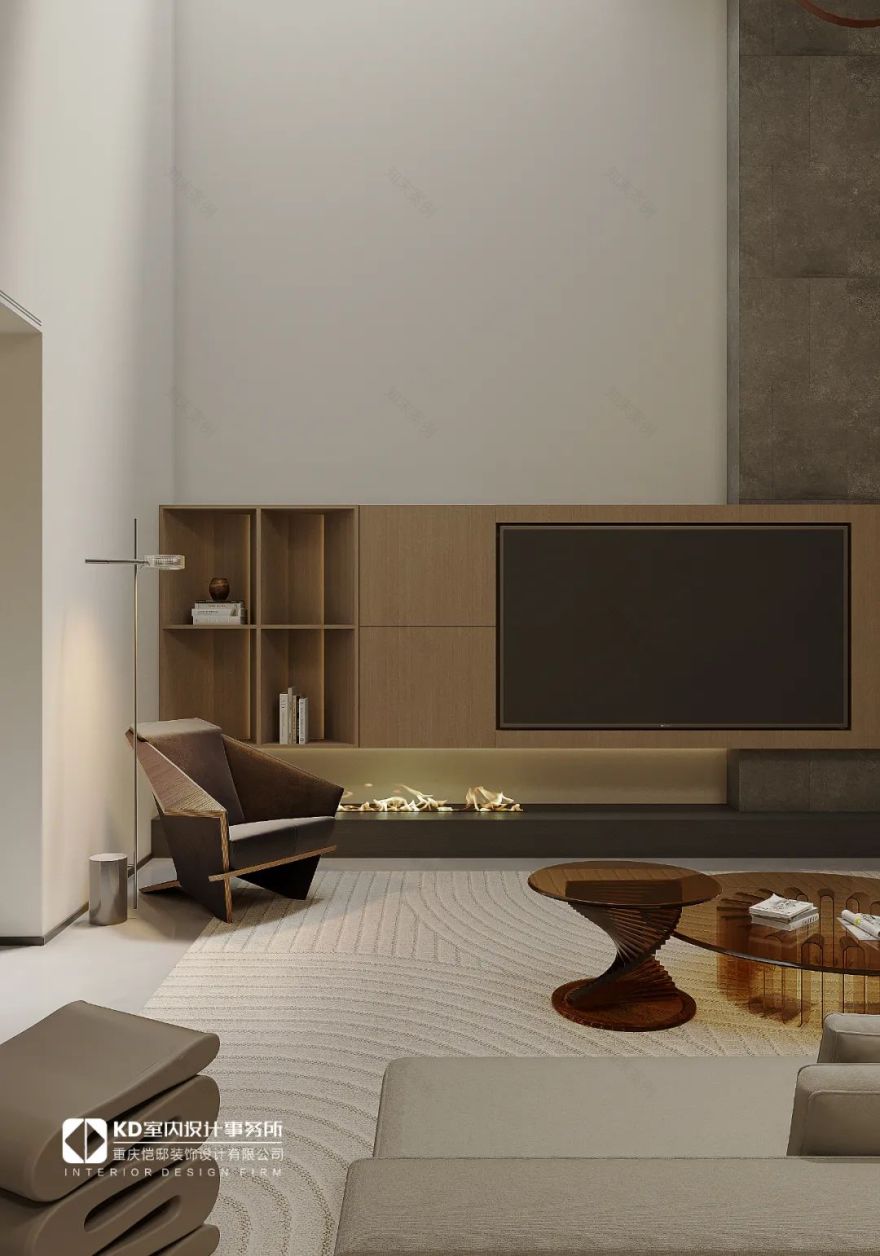 华美翡丽山私宅设计丨中国重庆丨KD室内设计事务所-28