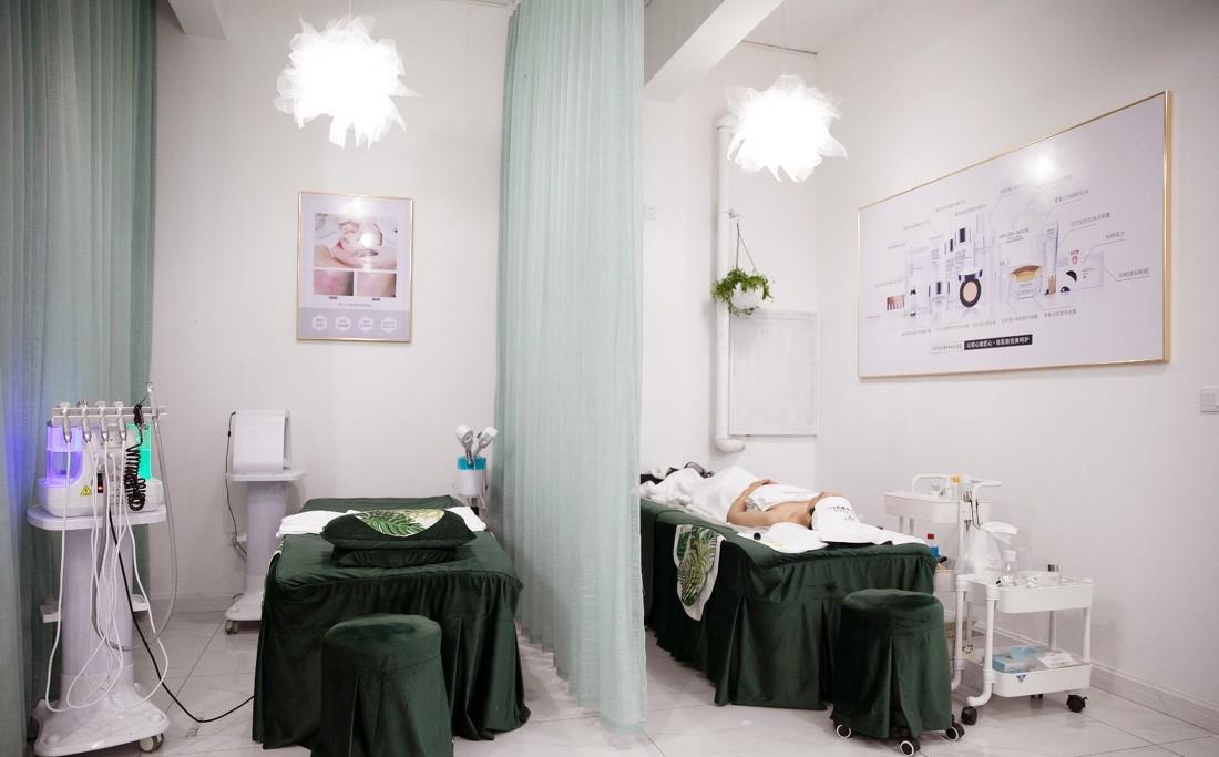 庆设计实景|| 皮肤管理中心 打造精致美肤空间-37