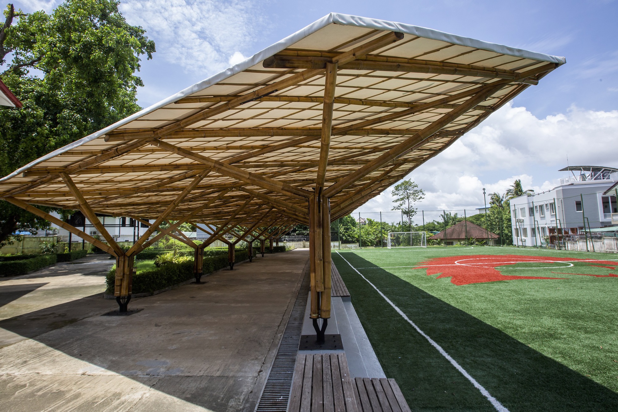 无限体育中心，蓝色圣殿丨缅甸-28