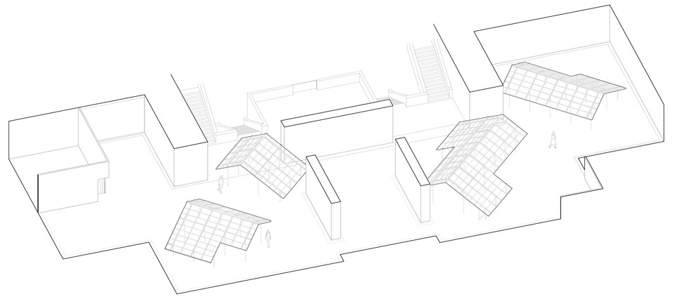 屋顶聚落,我们的目光:艺术,人类学与亚洲映像空间展陈设计丨中国广州丨氹边建筑工作室-11