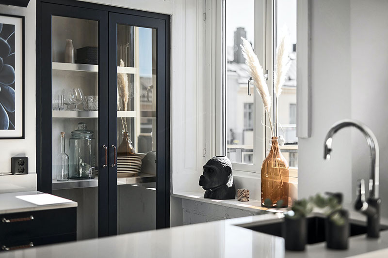 迷你黑白公寓 | 小空间大利用-16