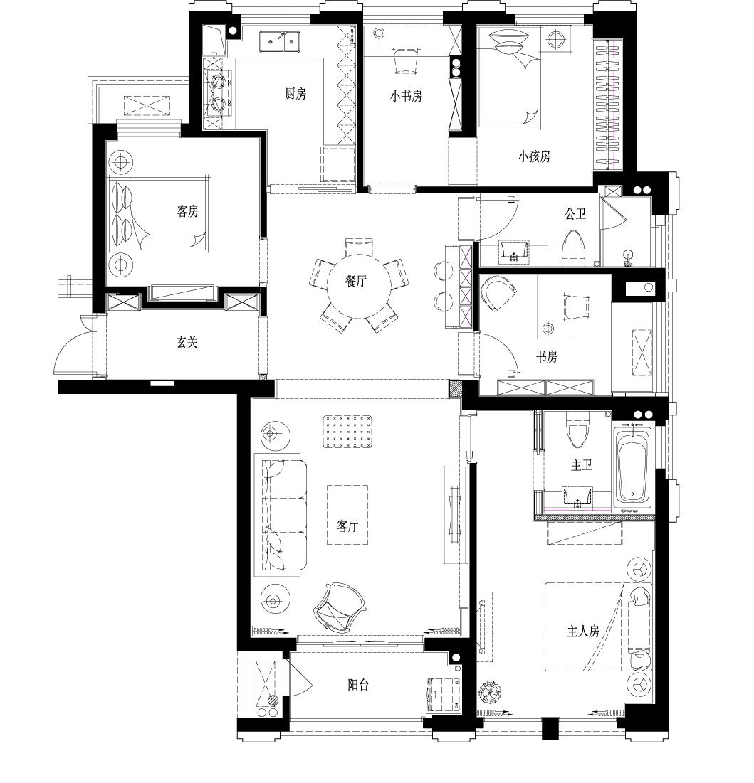 宁波北仑锦绣千丈样板房  史琳-2