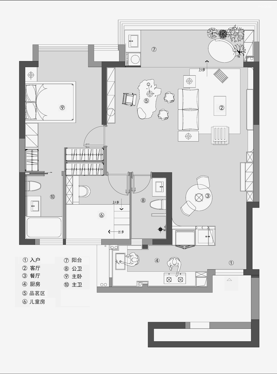 110m² 花艺师的家，满满的艺术气息 | 红瓦装饰-20