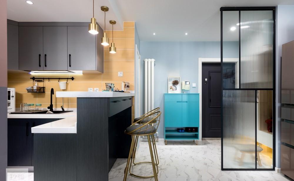 马卡龙色系的甜蜜空间-2