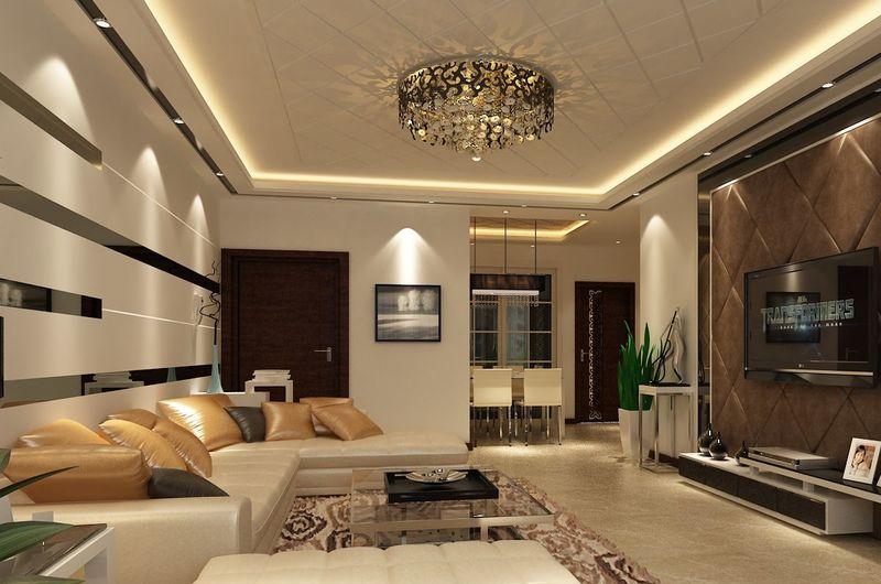 哈尔滨实创装饰打造观江国际118平大气时尚现代两居-12