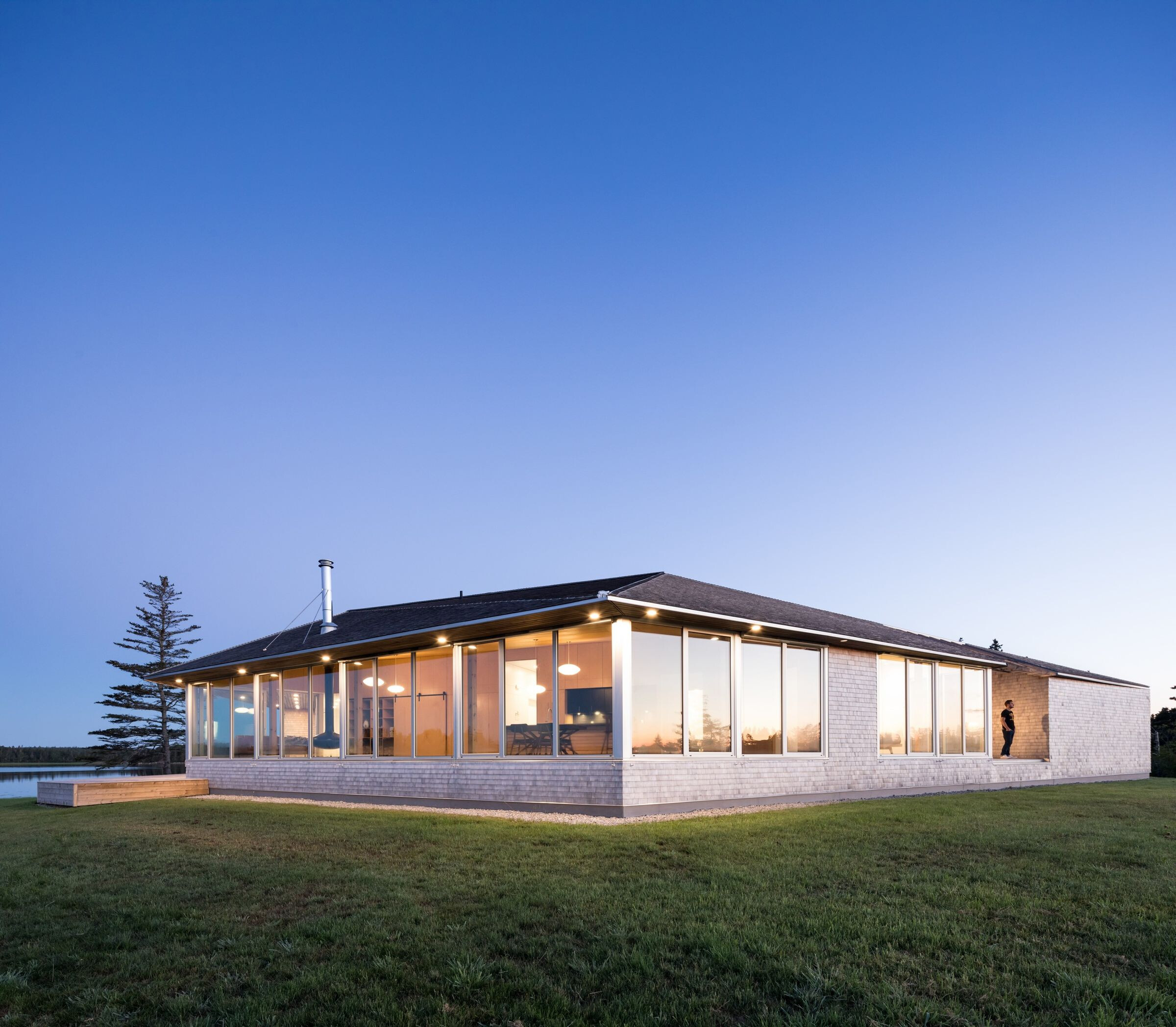 盐水草堆灵感,加拿大海边度假屋-41