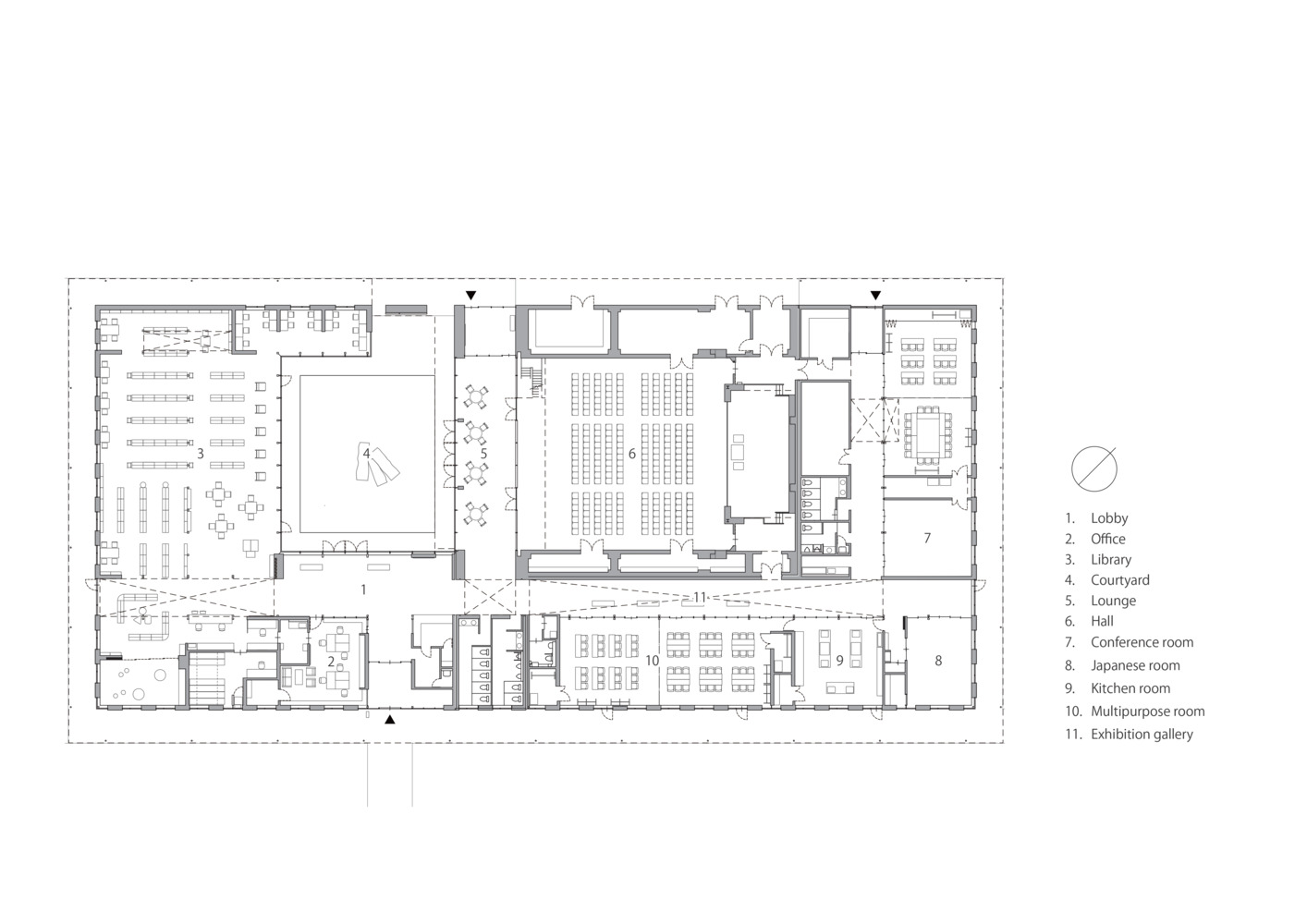 日本 Takasu 区居民中心丨Atelier BNK-13