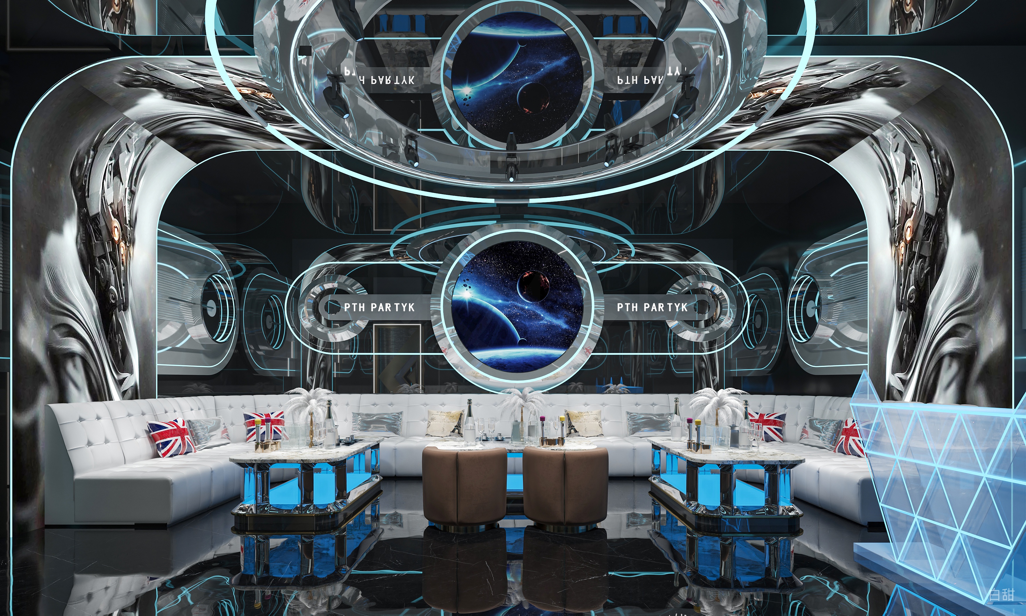 会所设计——隐奢美学空间-2