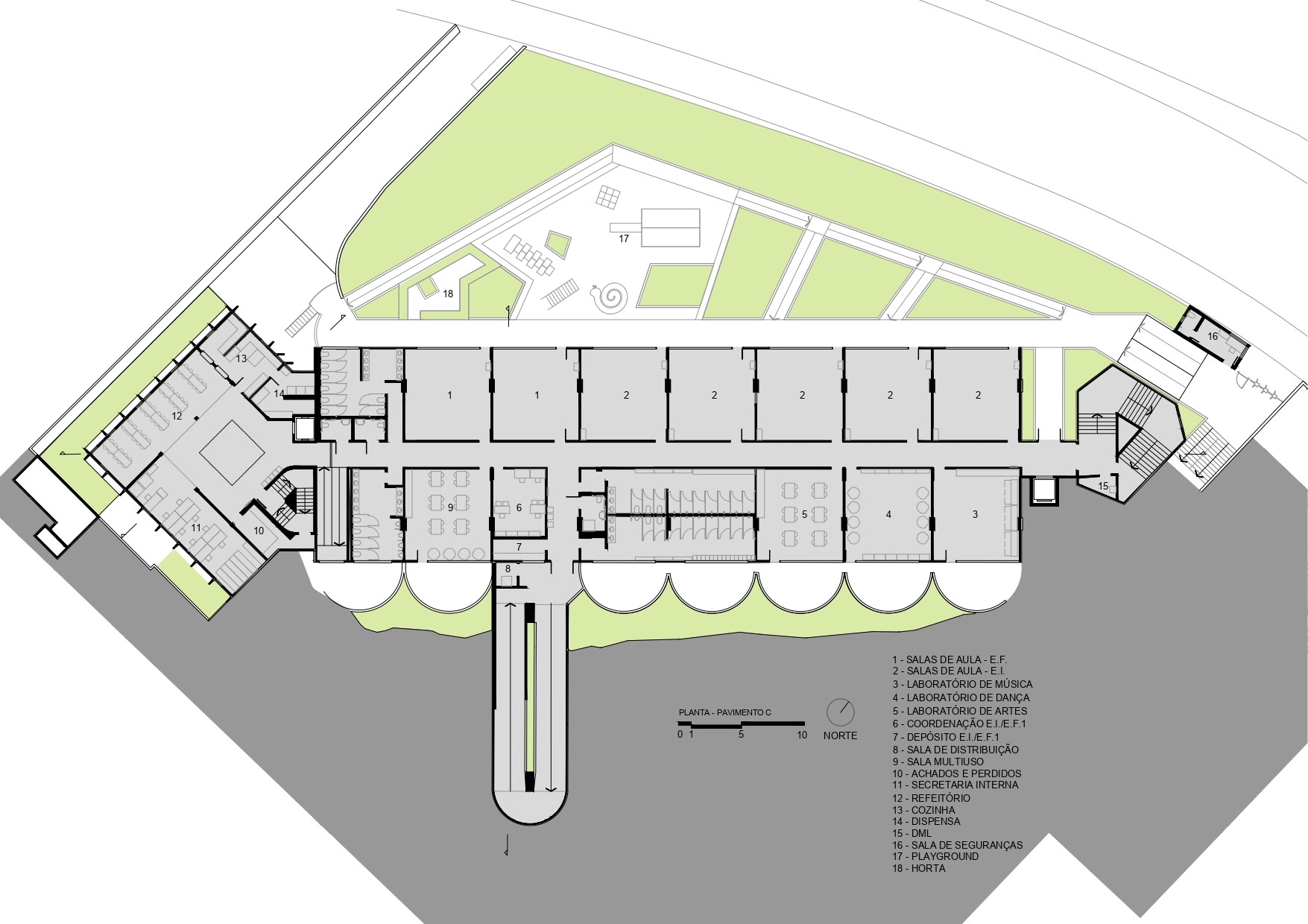 Etapa Vila Mascote School 改造及扩建项目丨巴西圣保罗丨Biselli Katchborian Arquitetos-18