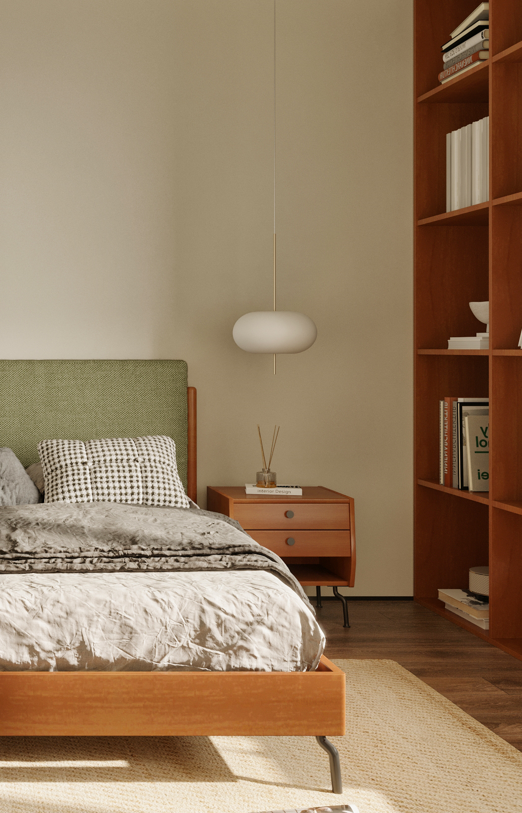 奶油风格的温馨家居设计丨中国西安丨西安.大小空间设计-17