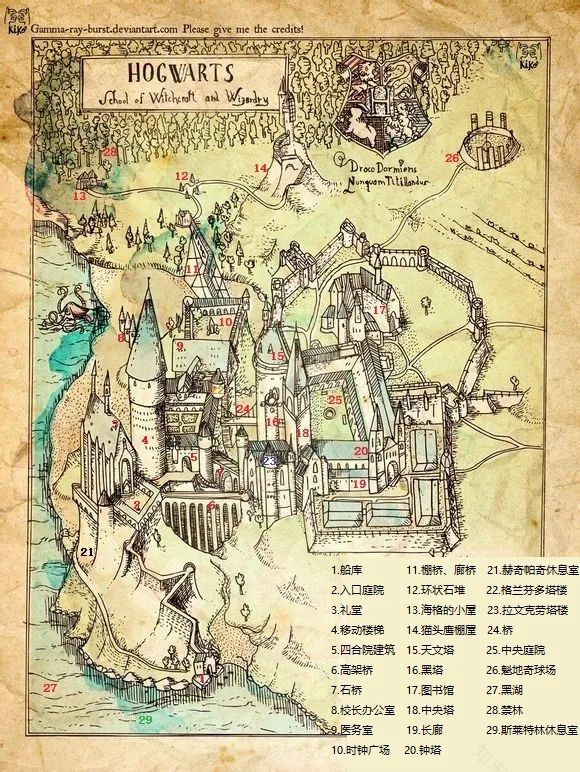 《哈利波特》建筑脑洞大揭秘,JK.罗琳的魔法世界如何炼成?-69