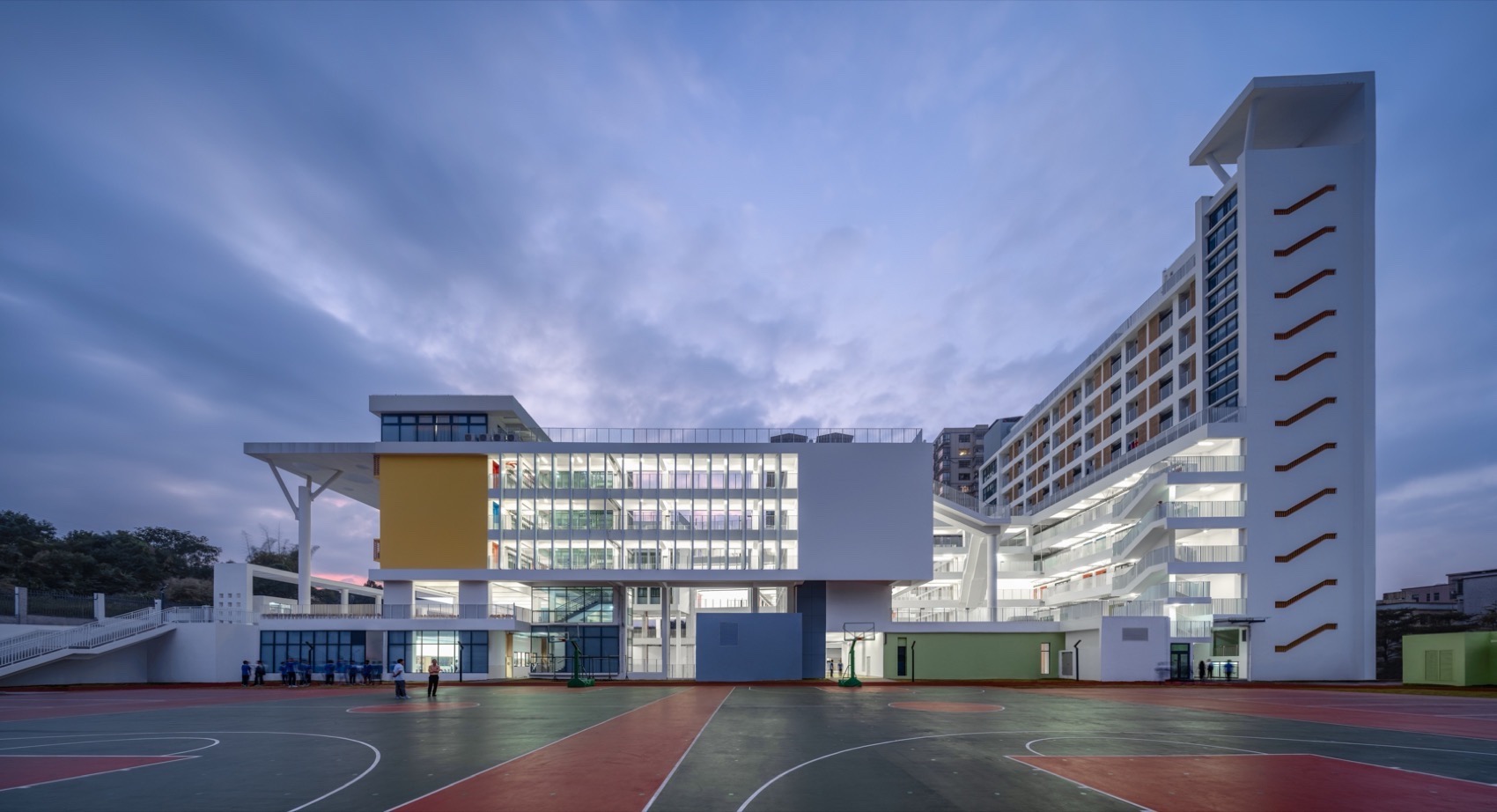 深圳市龙华区福城实验学校 / 深圳大学建筑设计研究院 “钟中+钟波涛”工作室-101