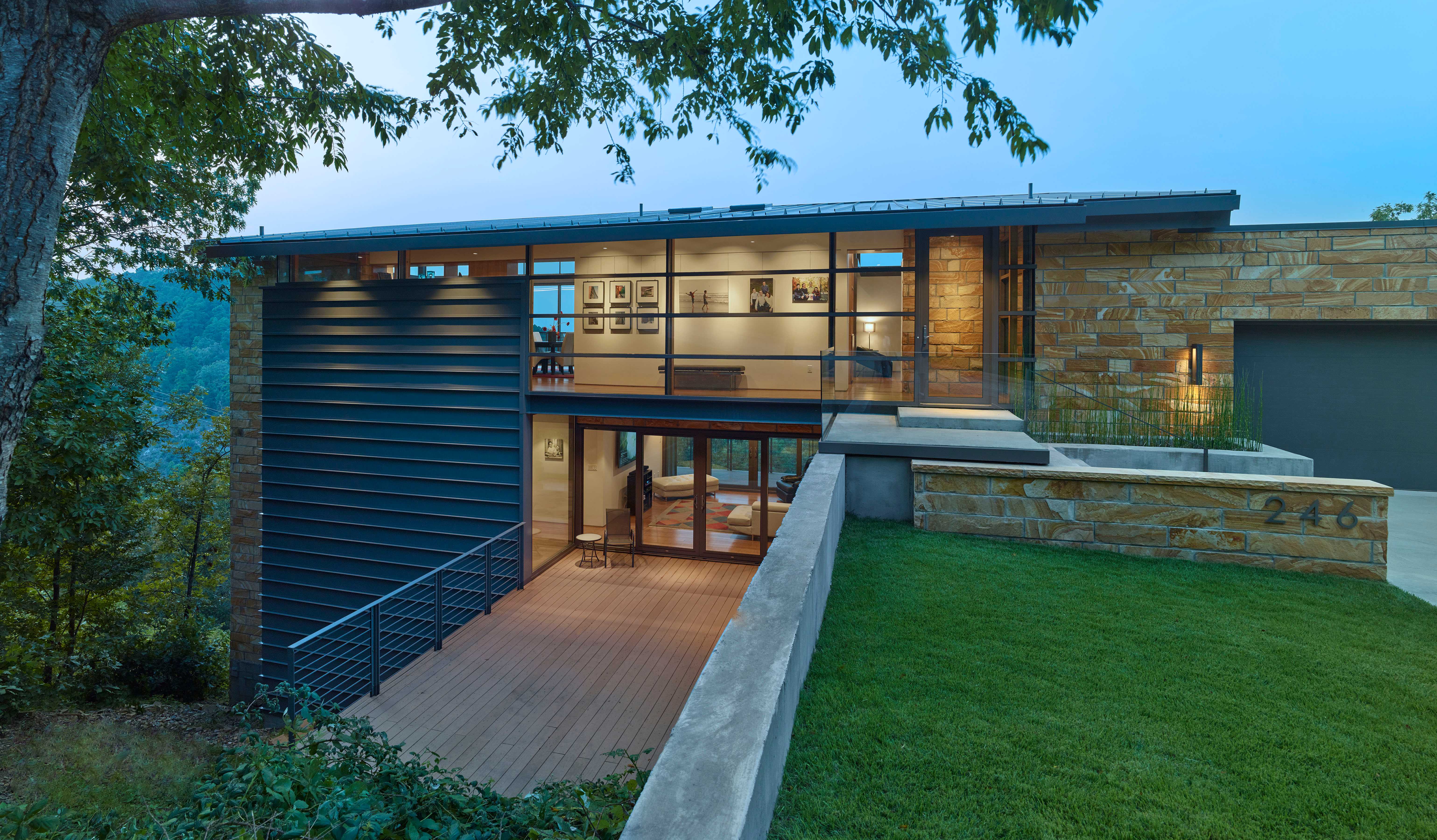 两河点之永恒现代住宅-7