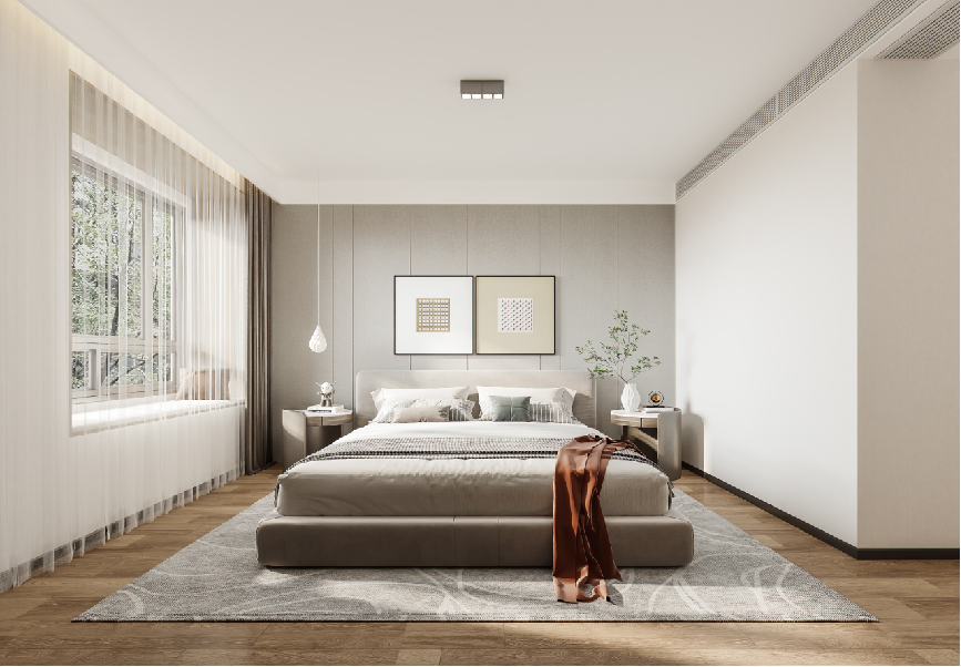 紫薇西棠 · 现代简约的温暖之家丨中国西安丨西安.大小空间设计-14