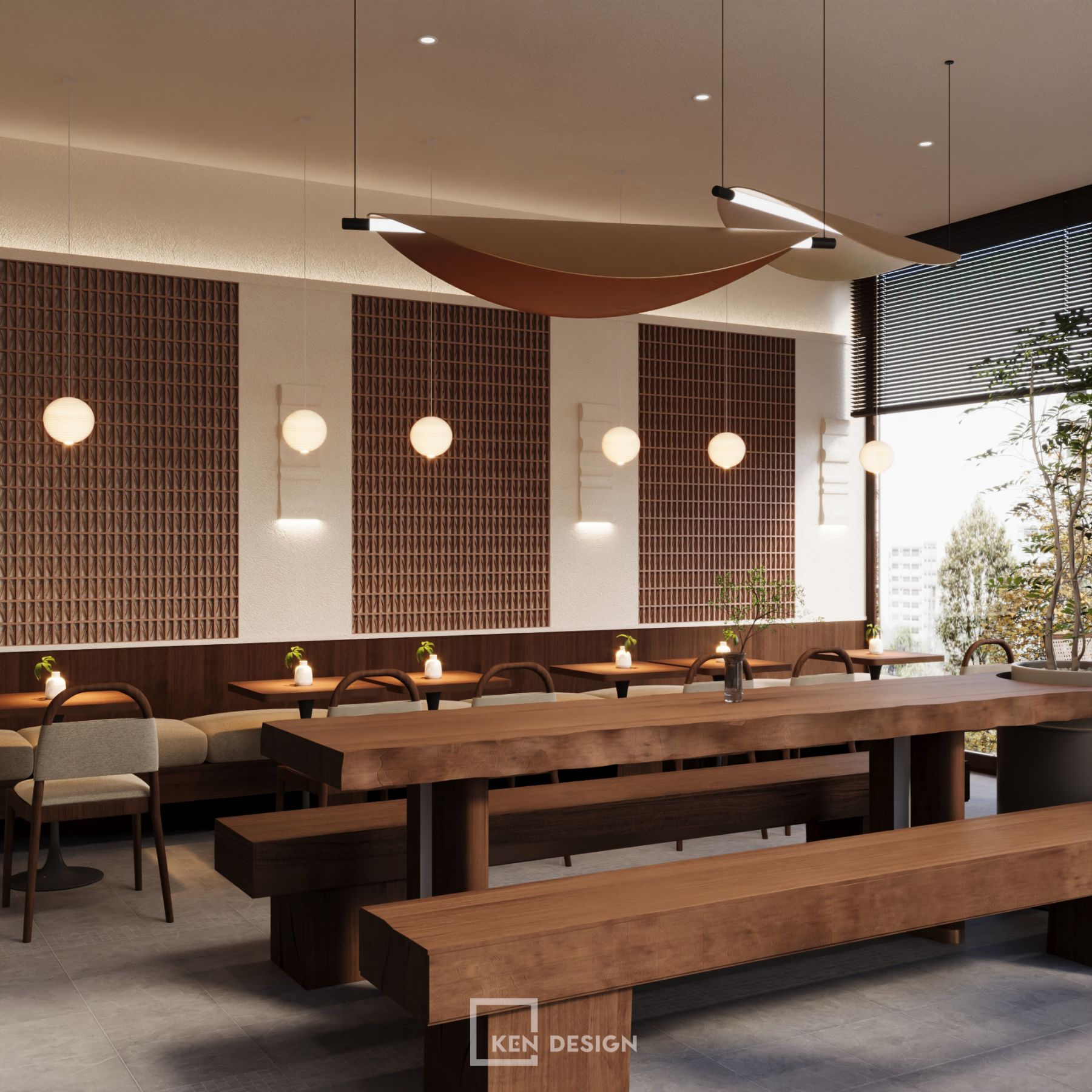 Blume咖啡馆设计丨越南河内丨Ken Design-18