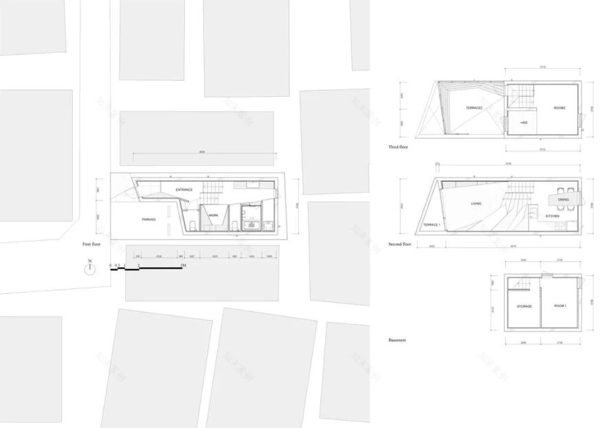 以对角线打造小户型丨日本丨伊博大辅,藤井凉介-30