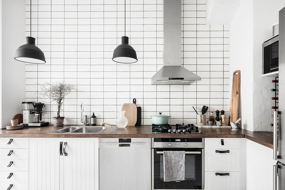 北欧风格清新公寓,色彩碰撞的宁静空间-25