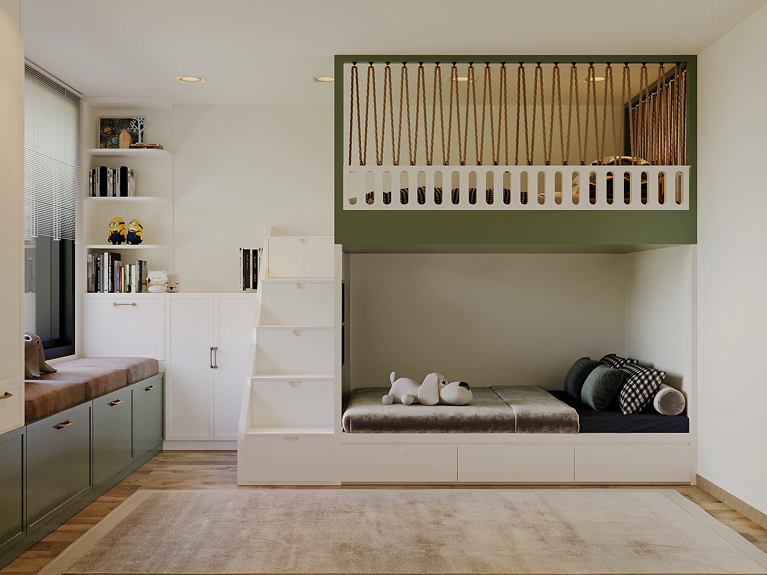 Neoclassic villa interior design- First floor-16