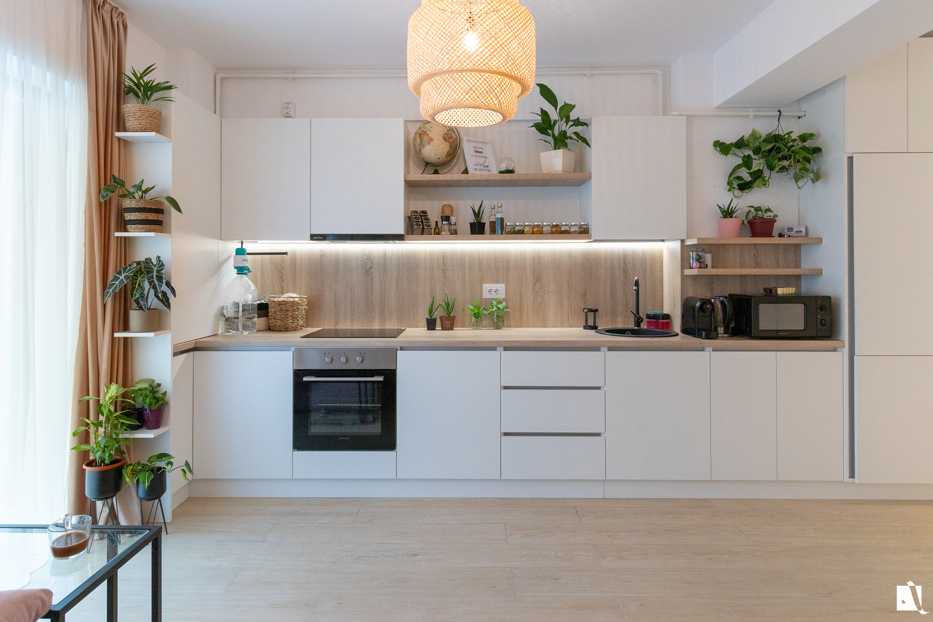 Boho Nook Apartment 室内设计-9