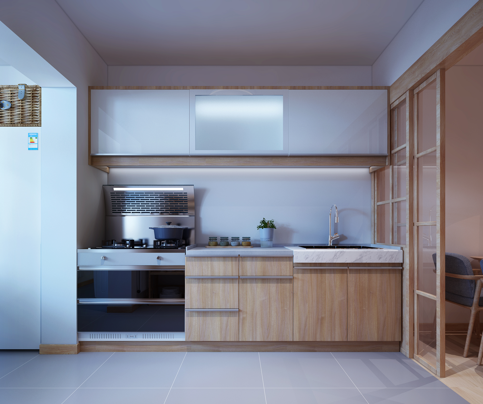 木系风打造自然家居，一家人的阅读梦想起航-16