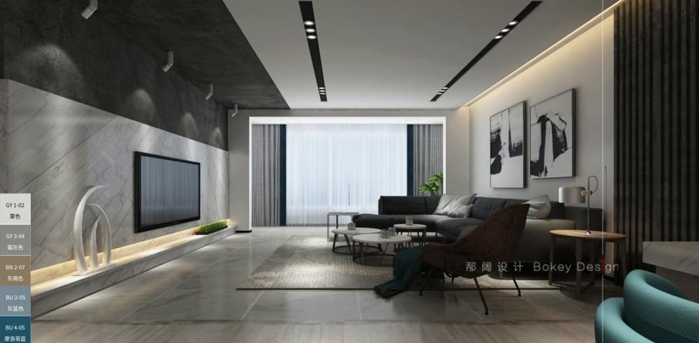 高级灰质感家居设计，打造优雅生活空间-2
