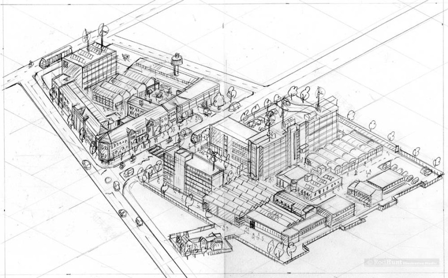 未来校园 · Staffordshire 大学校园地图-8