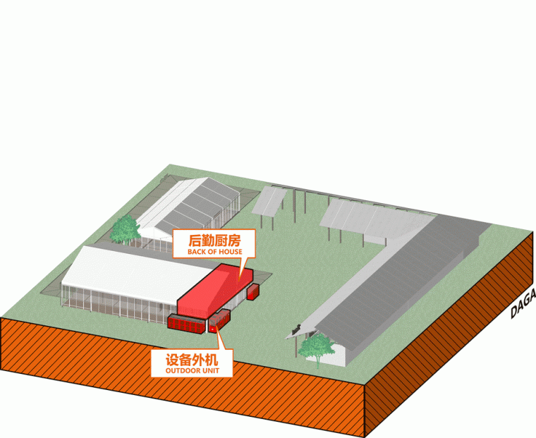 DAGA大观新作:花房漫时光,篷布建筑的焕新再现丨中国河北丨DAGA大观建筑-36