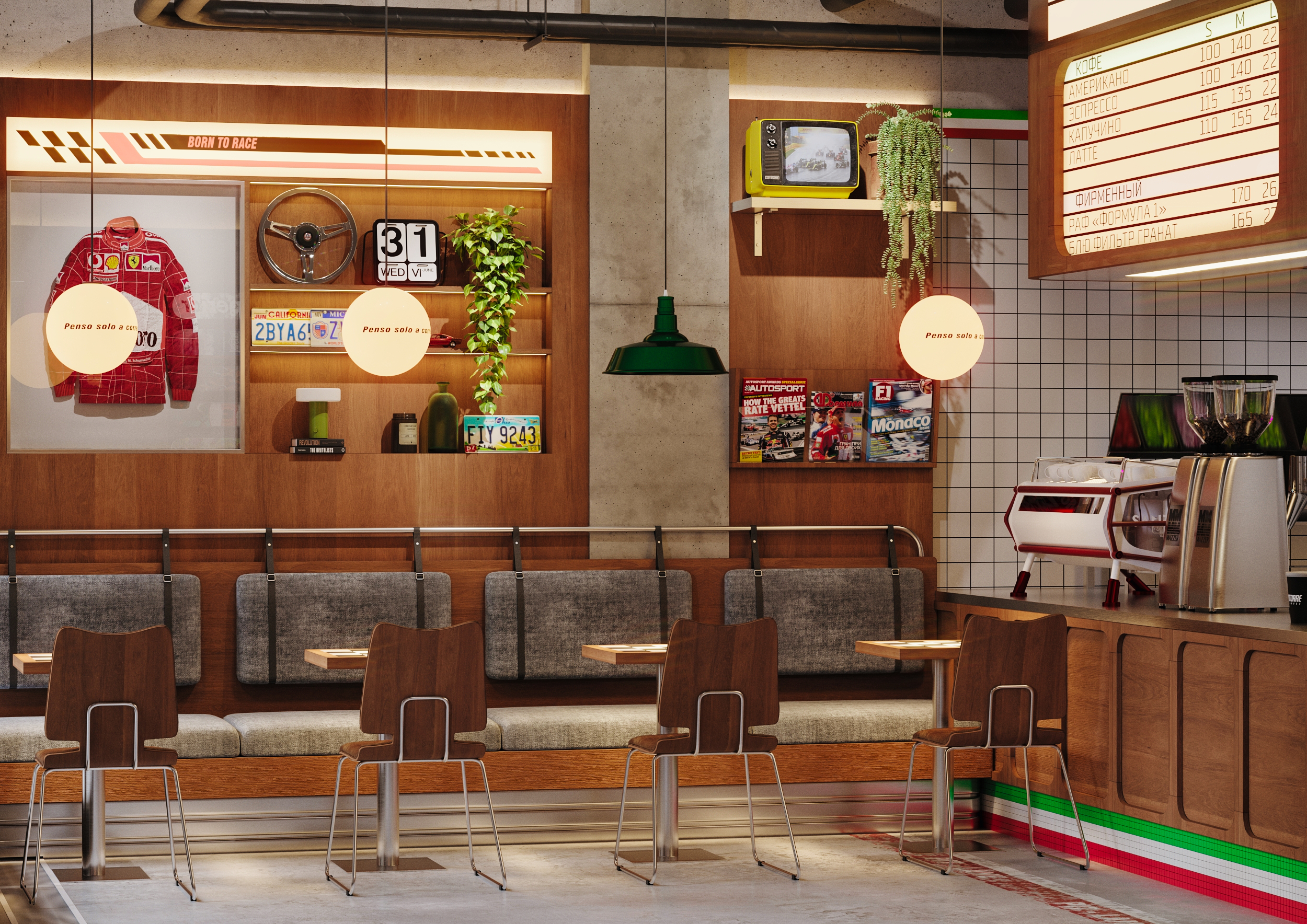 发动机（这里IL是意大利语定冠词，MOTORRE是发动机的意大利语拼写 ） 丨俄罗斯莫斯科-4