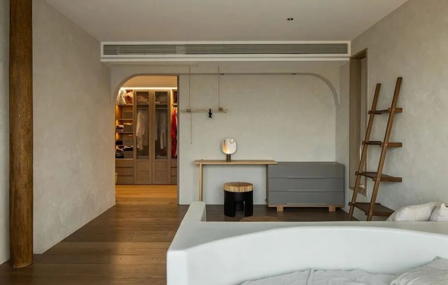 私宅设计|古朴自然的家,兼具艺术与仪式感-120