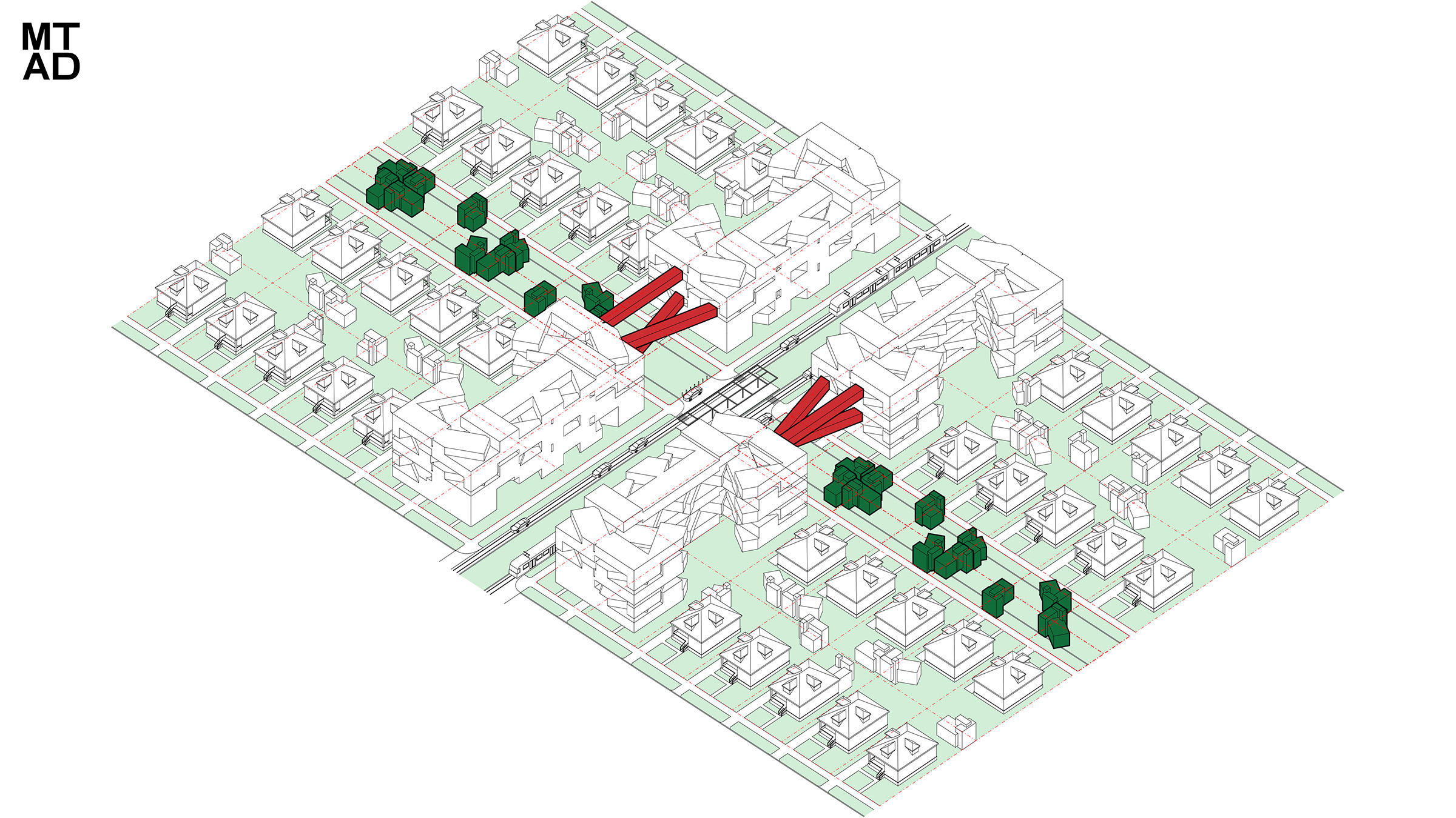 西雅图未来森林社区 | 密度、邻接与交流的探索-20