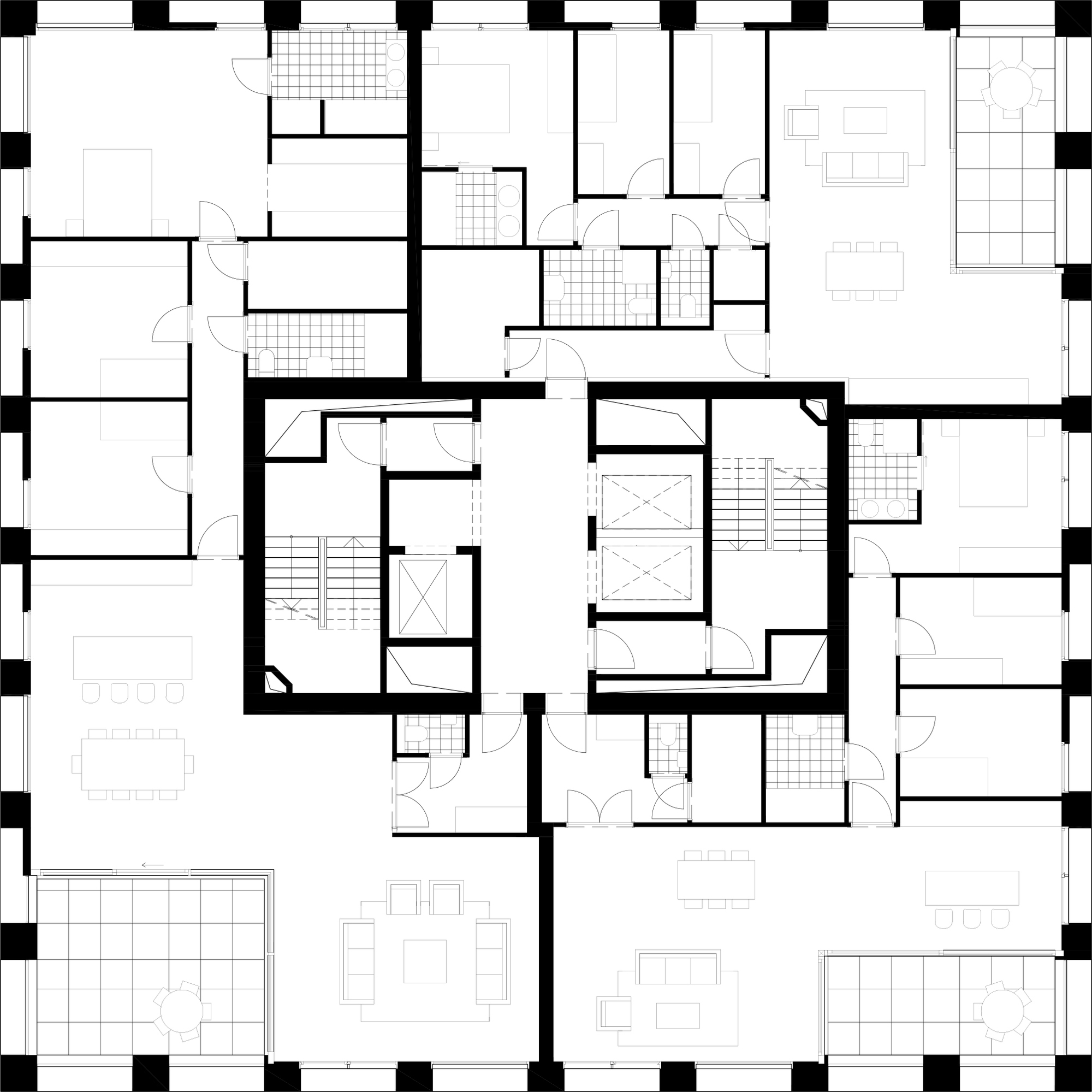 图尔诺瓦塔丨比利时丨Barchitecten-41