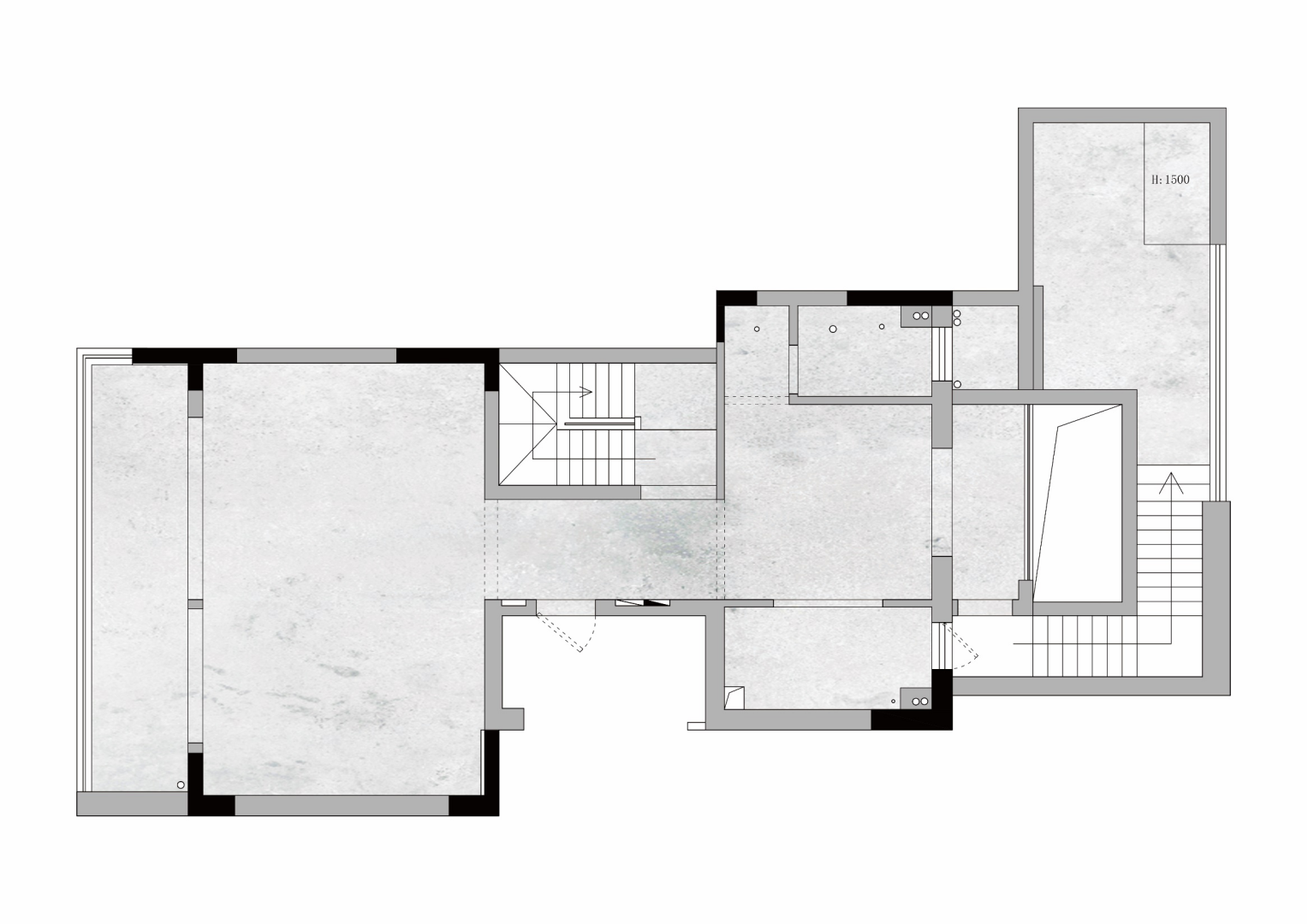 合肥 260㎡现代休闲风叠墅,打造三口之家生活艺术空间-11