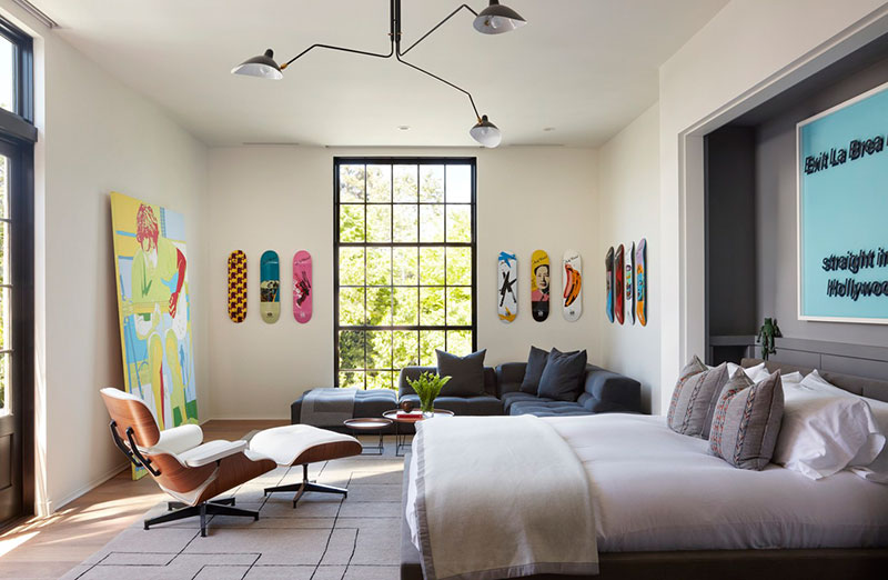 加州西好莱坞温馨木质家庭住宅-14