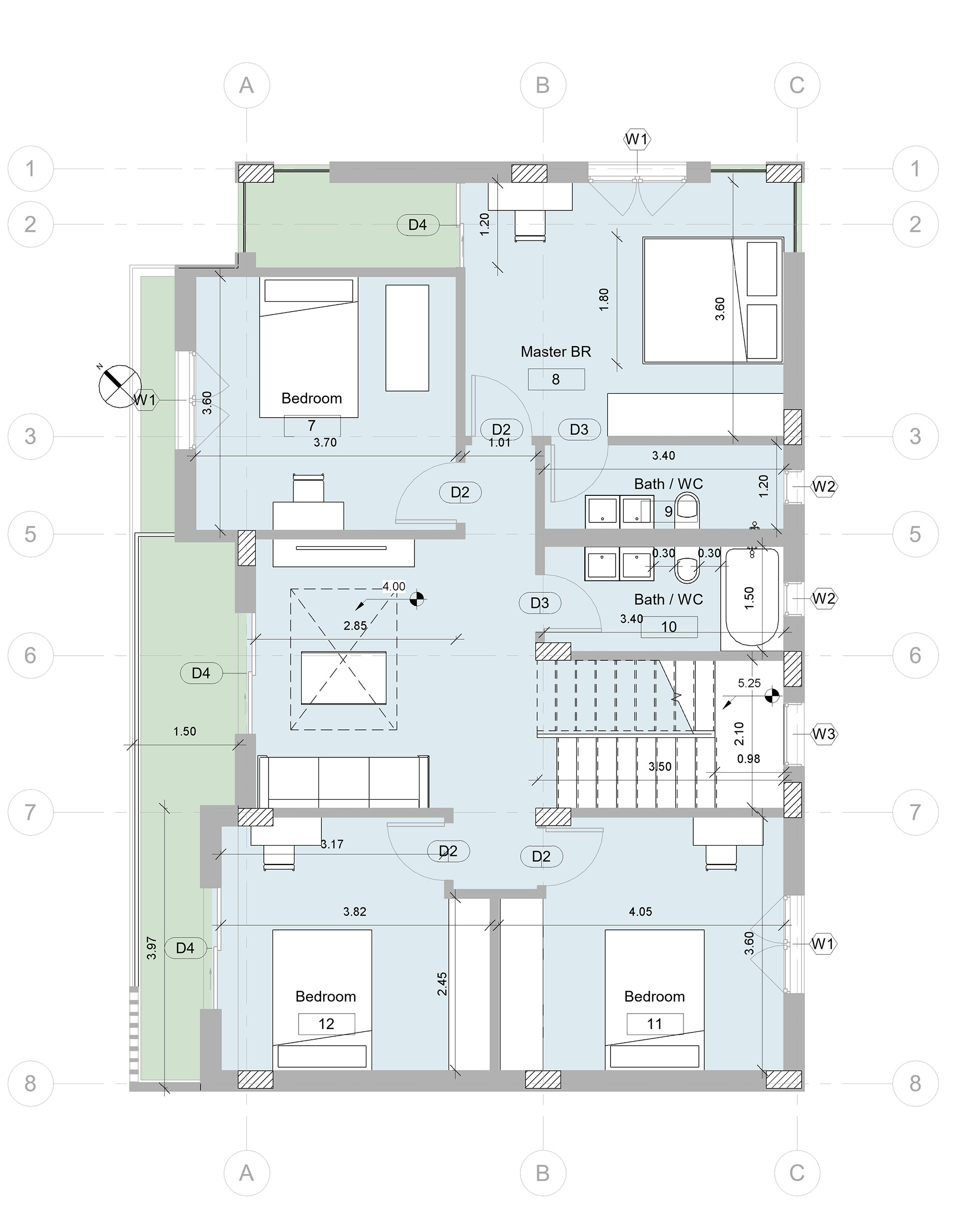 绿谷别墅丨埃及开罗丨Abdullah shakir-8