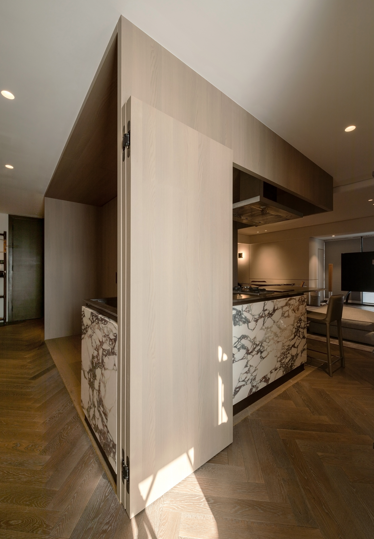 黑胶,乐高与猫之家丨中国上海丨KWSD境物设计-13