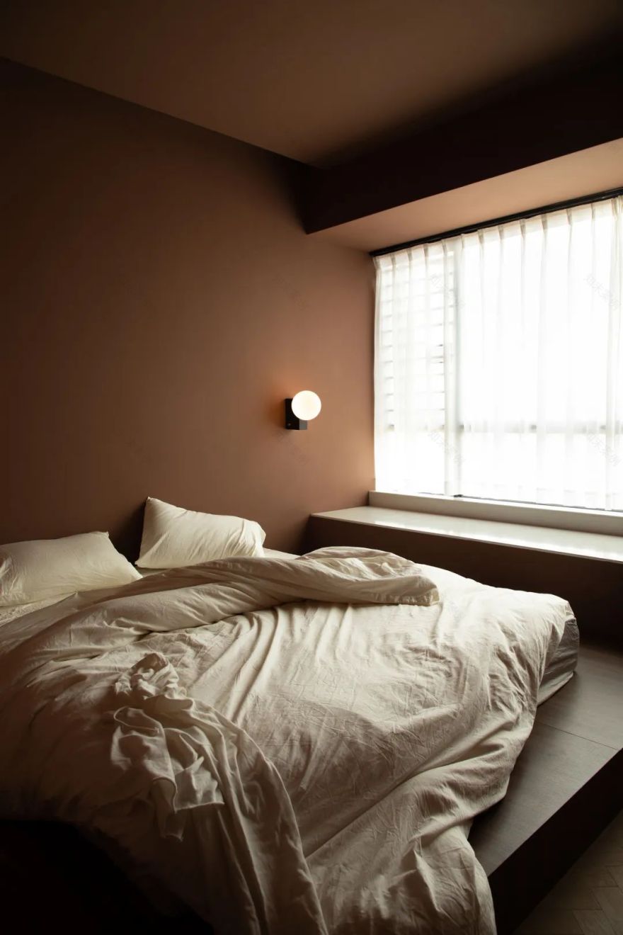 波浪线条的浪漫婚房设计丨中国惠州丨弥尔设计 MIR STUDIO-49