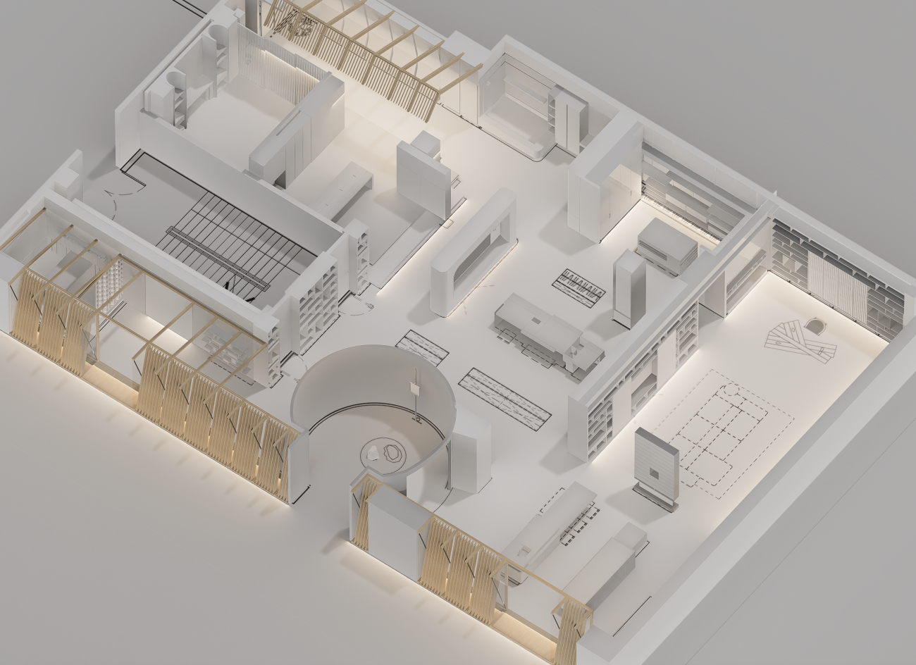 小晓木(Sherwood)木作展厅丨中国南京丨锐界空间设计-0