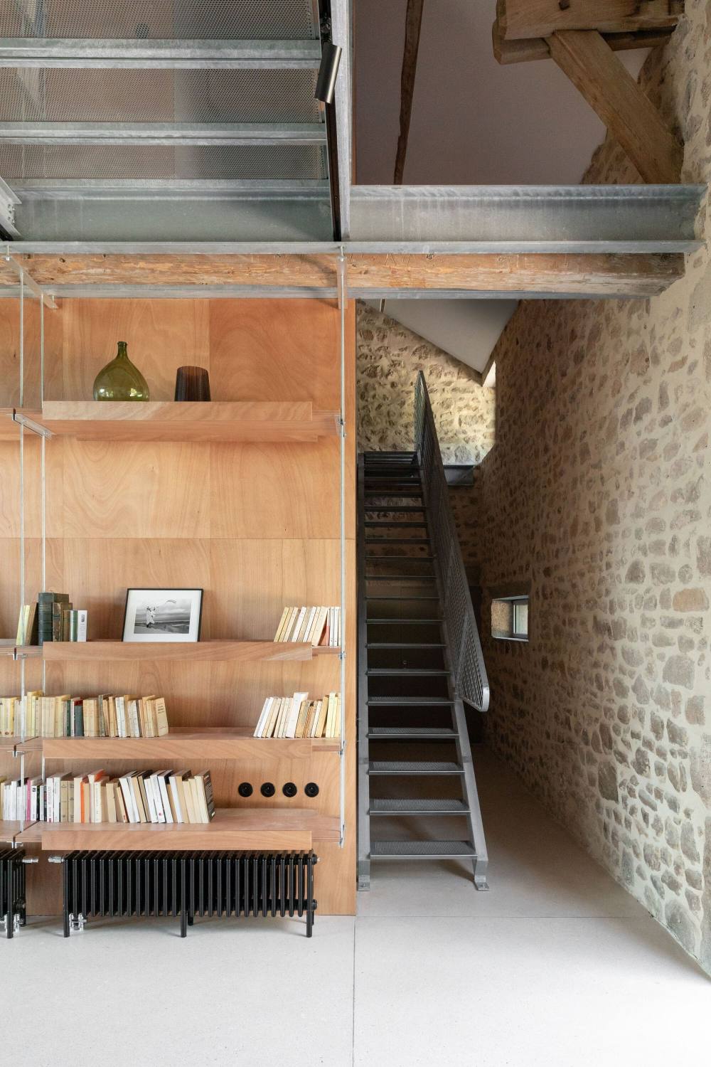 视觉轻盈结构高效新旧结合的住宅设计丨戈者设计-9