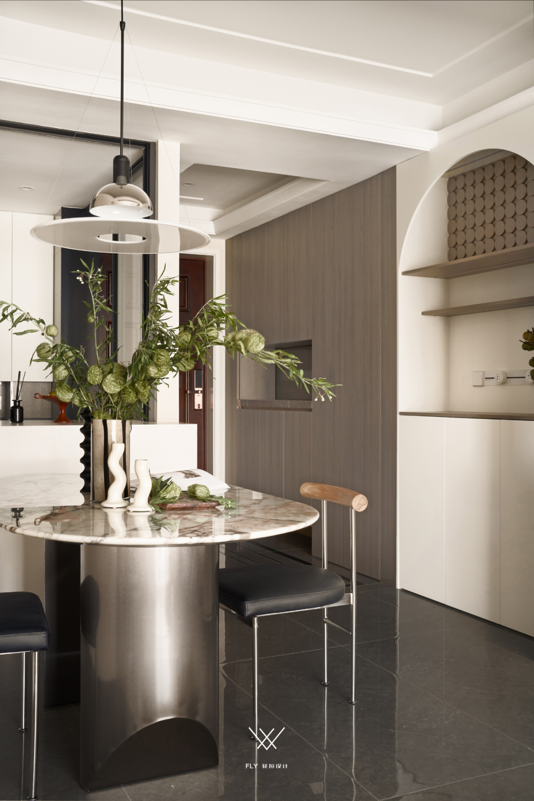 温馨恬淡是寻常 · 杭州金科博翠碧蓝湾精装改造丨中国杭州丨菲拉设计-35