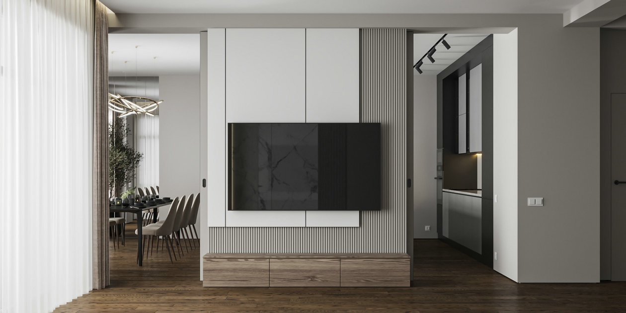 高级灰色系公寓设计-4